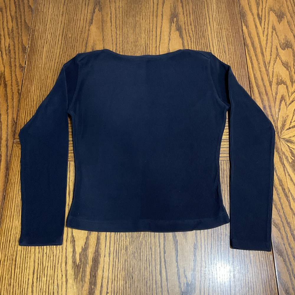 Black long sleeve top Shirt